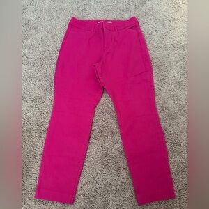 Old Navy Fuchsia Pixie Skinny Pants